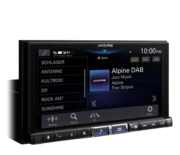 Alpine iLX-705D 2DIN 7" CarPlay + Android Auto - 1324158 - zdjęcie 4